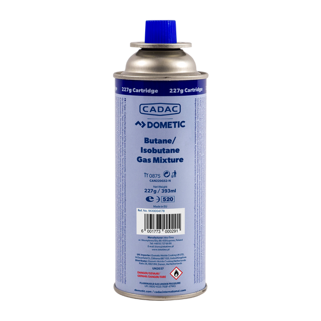 CADAC 4 x Gaskartusche 227 g mit Bajonettventil