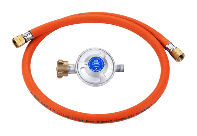 CADAC Druckregler mit Schlauch Standard 50 mbar, 0,85 m