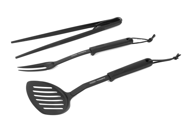 CADAC Grillbesteck-Set 3-teilig (Wender/Gabel/Zange)