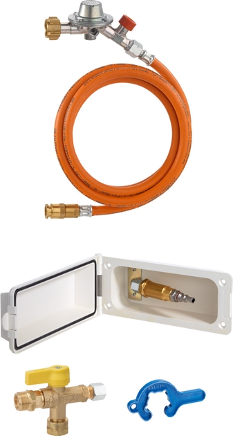 GOK Ersatzset f Versorgungsklappe Gasvers v. außen 1,5kg 1,5b SBS-35G MD-3m-STK