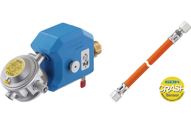 Caramatic SafeDrive 30mbar 1,5 kg/h G.12 KLF x RVS10/8 SV