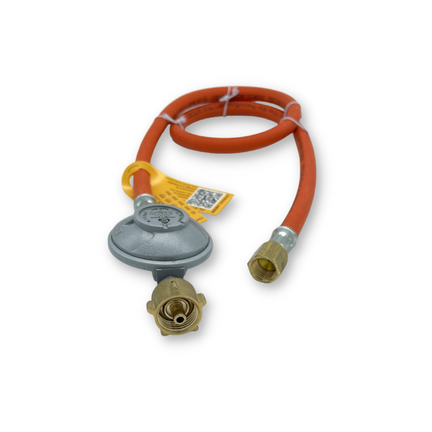 Adapter für USA BBQ Gasgrills 1m Schlauch und 30 mbar Regler