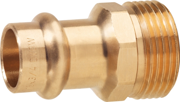 GOK Pressverbinder mit Gewinde-innenkonus G3/4 / PV-R PS 1/5bar / SC-Contur