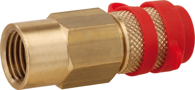 Steckkupplung SKU Gas PS5bar IG M14x1,5 Viton-Dichtung