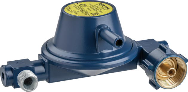 Gasregler EN61 0,8kg/h 30mbar KLF x G1/4 LH-KN UForm PRV Marine