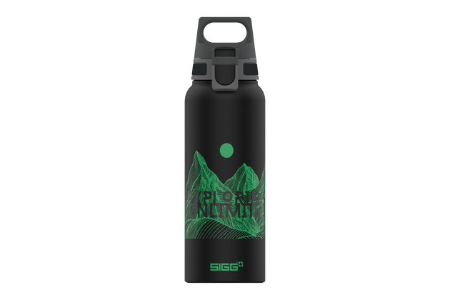 SIGG Trinkflasche WMB Pathfinder Black 1.0 L