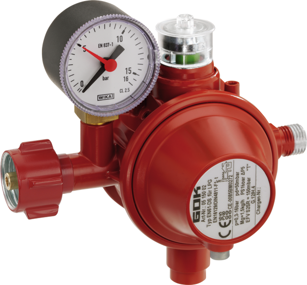 GOK Haushaltsregler 50 mbar mit SBS