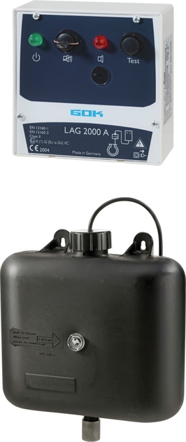 Leckanzeigegeraet LAG2000A (DE) kpl.  externer Alarmanschluss (eigensicher)