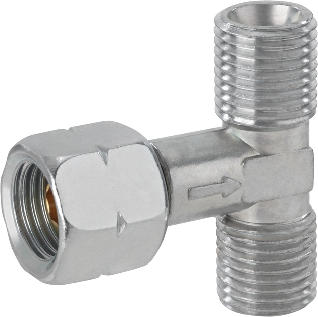 GOK Doppelabzweigstück beidseitig 1/4" Links